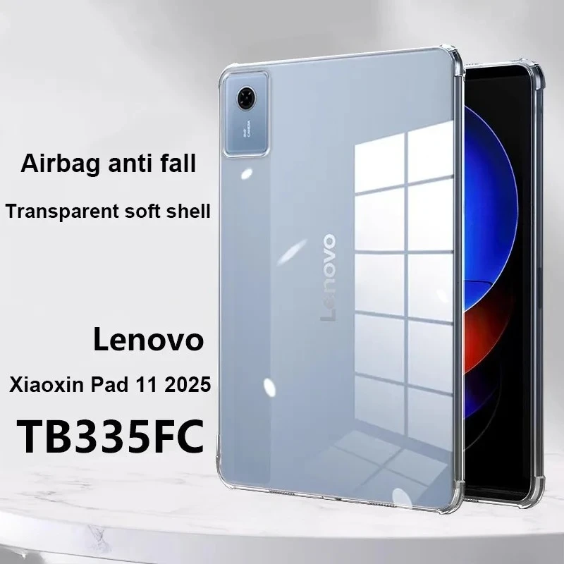 Lightweight Ultra HD Clear Case for Lenovo Tab Idea 11 2025 Xiaoxin Pad 11 TB336FU TB335FC 2025 M11 K11 B11 Tab10.1 K10 2nd K10C