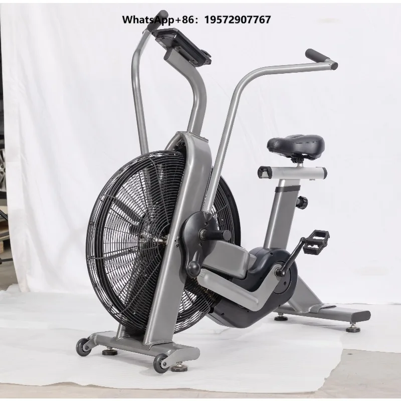 Highly Efficient  Flywheel Indoor Spin Bike with Steel Fan Magnetic Brake Belt Drive System for Fat Burning Exercise in Gym