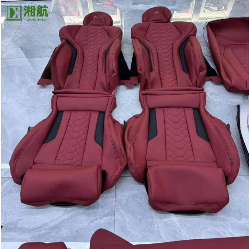 Suitablefor BMW F30 F80 F10 M3 M5 Upgrade Customize Leather Cover and Sponge Seat