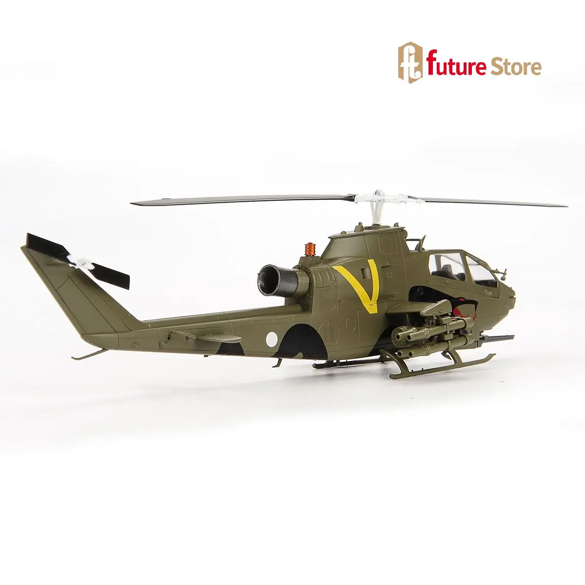 1/72 AH1 Cobra Attack Helicopter Military Model US Army Aircraft Toy Vietnam War