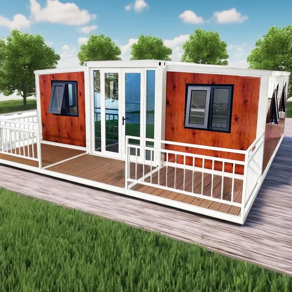 Premade House Prefabricated Industry China Wholesale Container House Detachable Easy To Install 20ft 40ft Foldable House