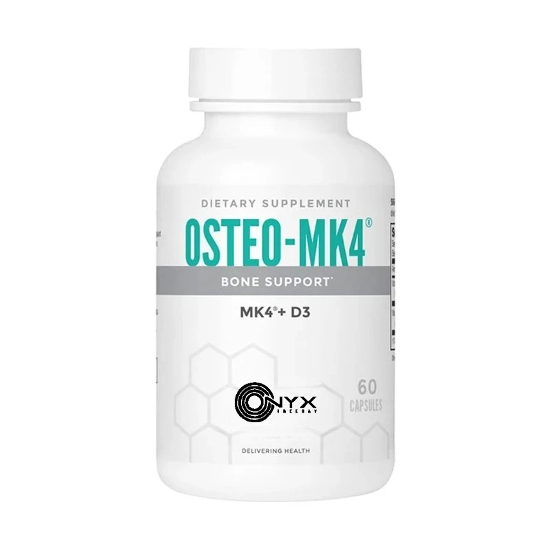 

Костная опора Osteo-MK4 | Комплекс витамина Д и К, способствующий здоровье и функцию кости, 60 вегетарианских капсул