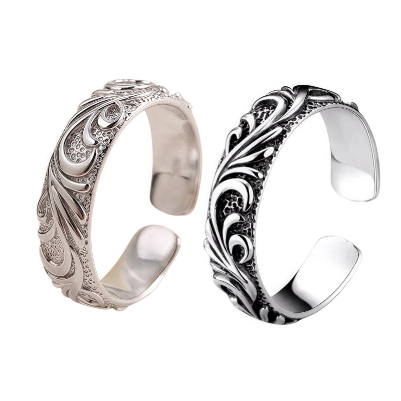 New fashion stainless steel Decorative men and women Rings Vintage party Jewelr image 2