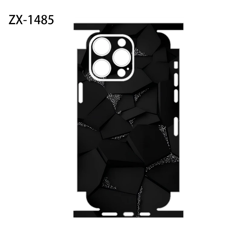 Skin Wrap For iPhone17 16 Pro Max Sticker 15 14 Plus Back Film 13 12 Mini Protective Decal Side Frame Back Protecto