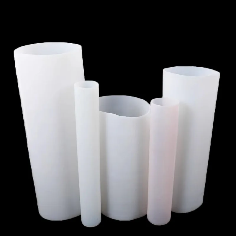 1/2 Meter Oversize Pipe Large Tube ID 205-1000mm Industrial Grade High Temperature Resistant Silicone Fitting Hose Thickness 2mm