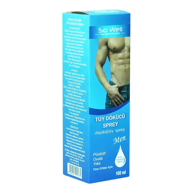 Spray depilatorio 100mL-para hombre