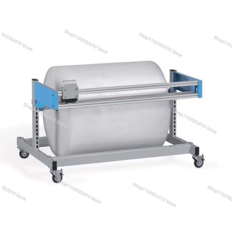 Packing rack Bubble film bracket with cutting coil storage rack