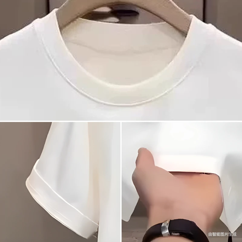 اليابانية بسيطة شخصية تي شيرت القطن الخالص مريحة عالية الجودة الصيف تنفس للجنسين الترفيه الرياضة الشارع