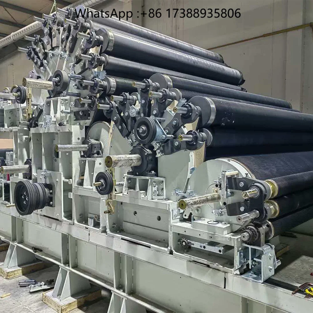 High Speed Automatic Nonwoven Carding Machine for Textile Fiber Production