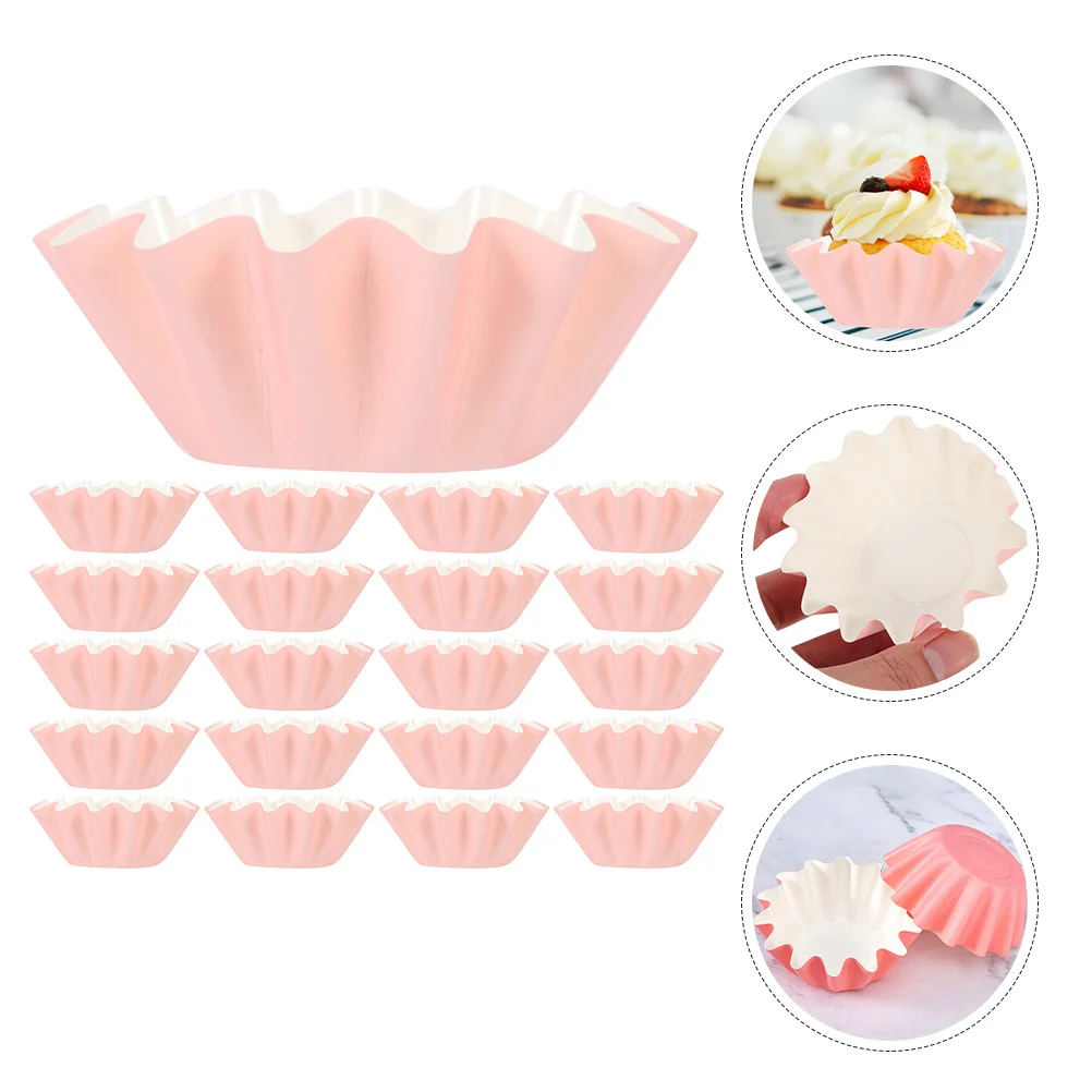 

200pcs Cupcake Liners Colored Oil Resistant Paper Baking Cups For Muffin Cake Dessert Party Wedding Holiday Baking Supplies