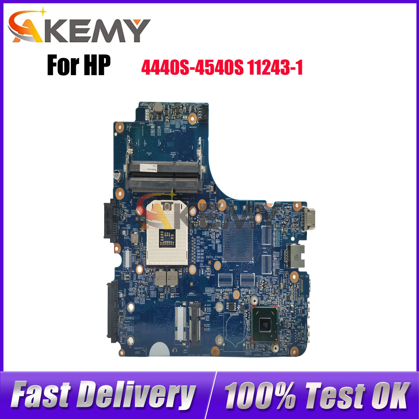 

For HP Probook 4440S 4540S 4740S 683495-001 Laptop Motherboard 11243-1 With HM76 DDR3 100% Fully Tested