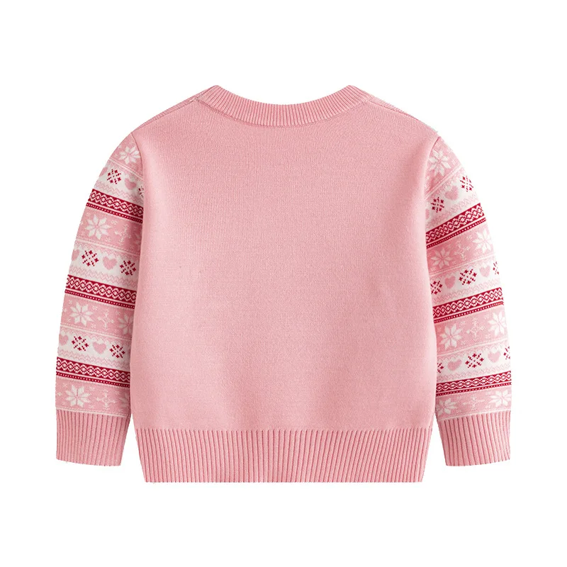 2025 جديد الأطفال معطف شتاء للبنين بنات الخريف الشتاء بلايز ملابس الطفل الاطفال عيد الميلاد الكرتون الجاكار مزدوجة البلوز