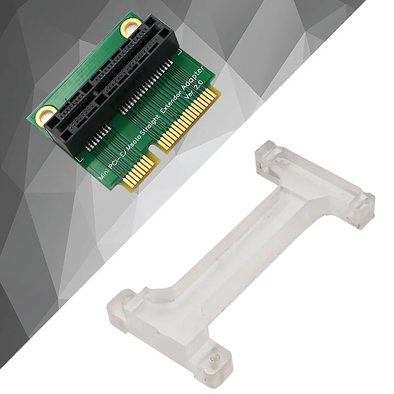 Mini PCI-E / MSATA Vertical Adapter Card 3G/4G/LTE Module Vertical Adapter Card Supports Windows 7, 8, And 10