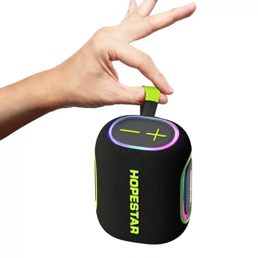 

HOPESTAR H57 Handheld Portable Wireless Bluetooth Speaker Color Light Card Sports 40W Audio Bluetooth 5.3 Supports TWS Bass
