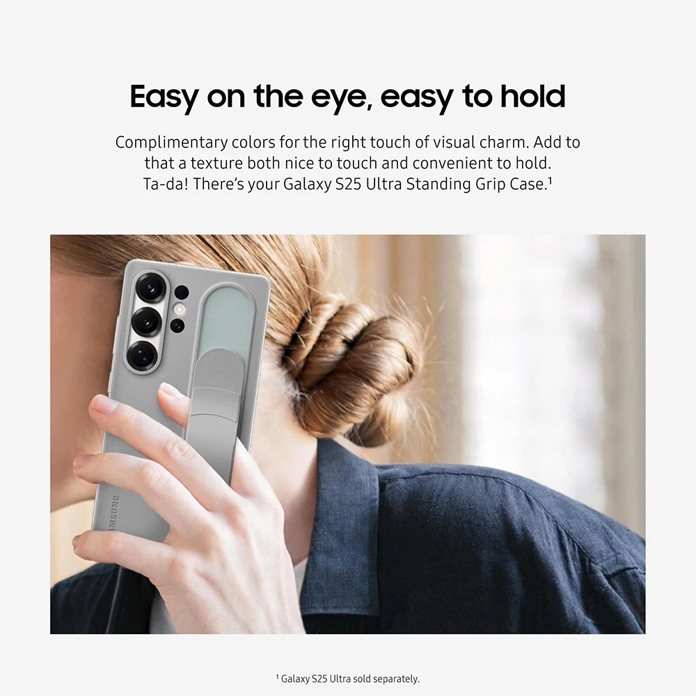 Original Samsung Galaxy S25 Ultra Standing Grip case for Galaxy S25Ultra Standing Grip Protective Case genuine EF-GS938CBEG
