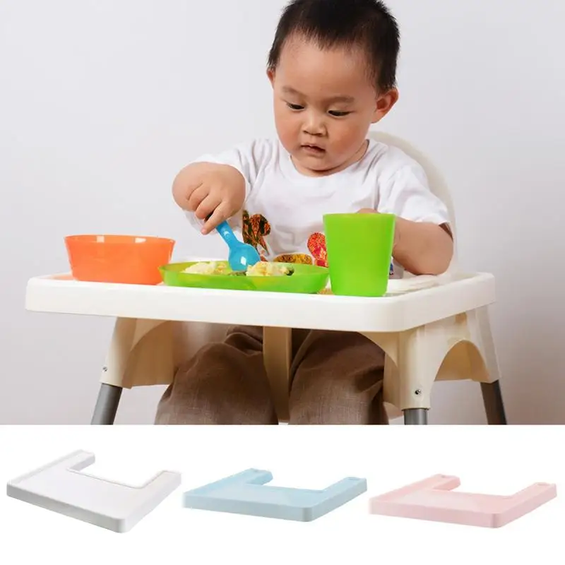 High Chair Tray Food-Safe Soft Silicone Food Placemat Household Accessories For Boys And Girls Babies Feeding Supplies