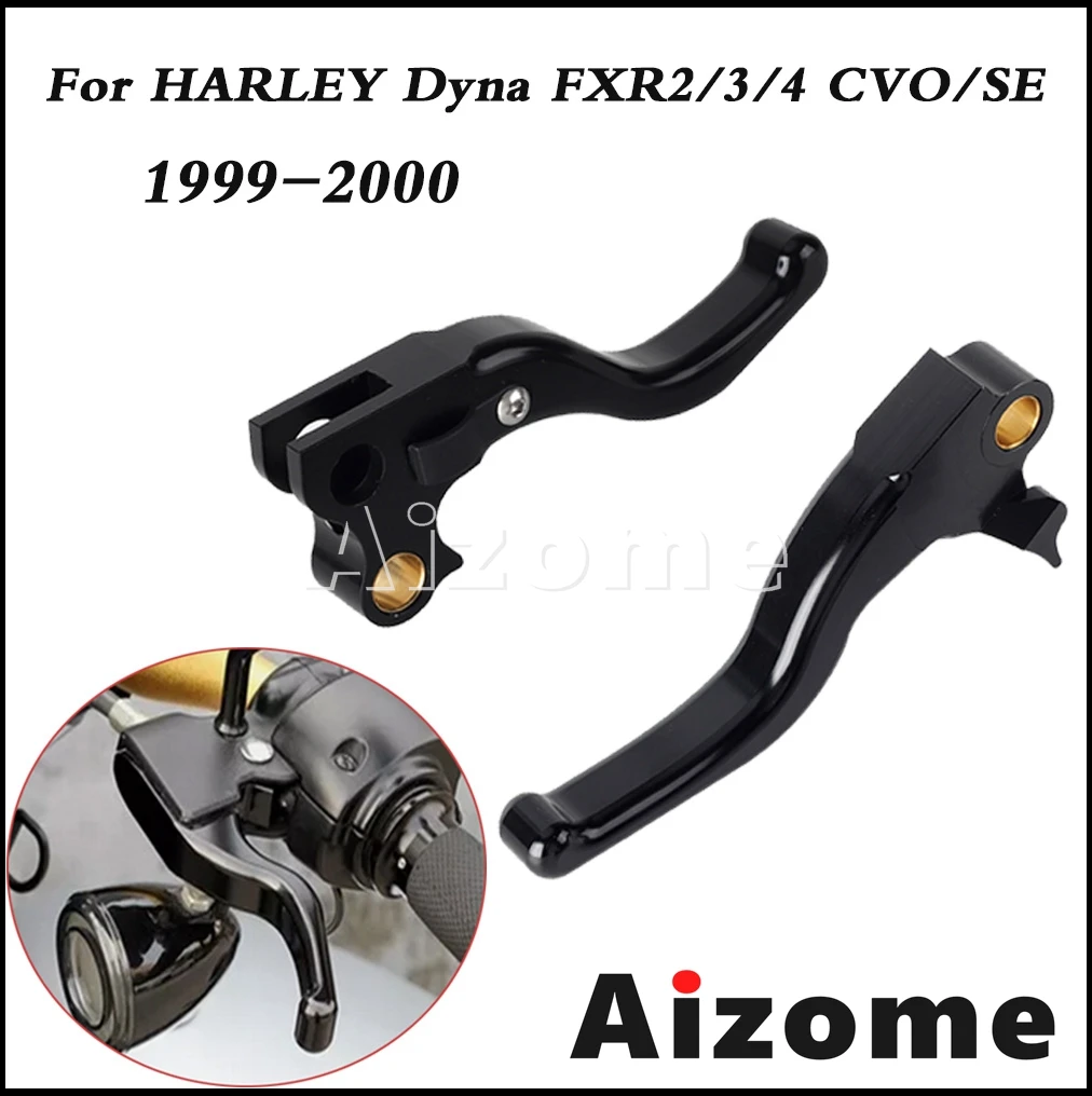 Motorcycle Clutch Brake Handle Drum Lever CNC For HARLEY Dyna FXR2/3/4 FXR2 FXR3  FXR4 CVO/SE 1999-2000 Motorbike Accessories