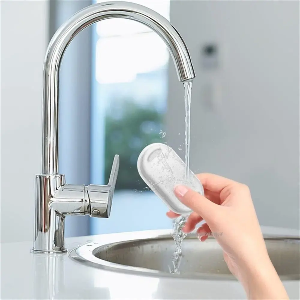 8Pcs/Set Stainless Steel Fountain Compatible Cat Water Fountain Replacement Filter Activated Carbon Filter Element