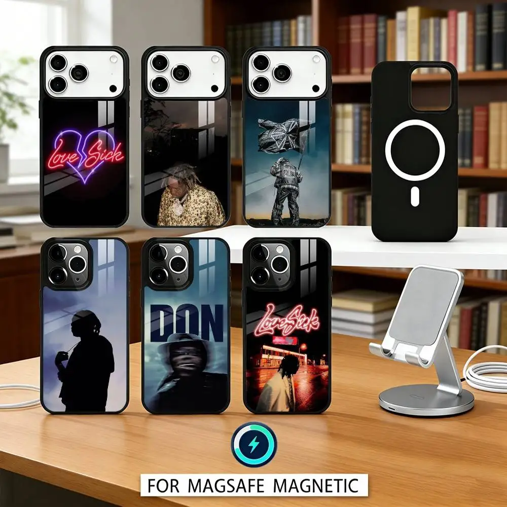 

Rapper D-Don T-Toliver Singer Phone Case Magnetic For iPhone17 16 15 14 13 12 Pro Max For Magsafe Wireless Charging Cover