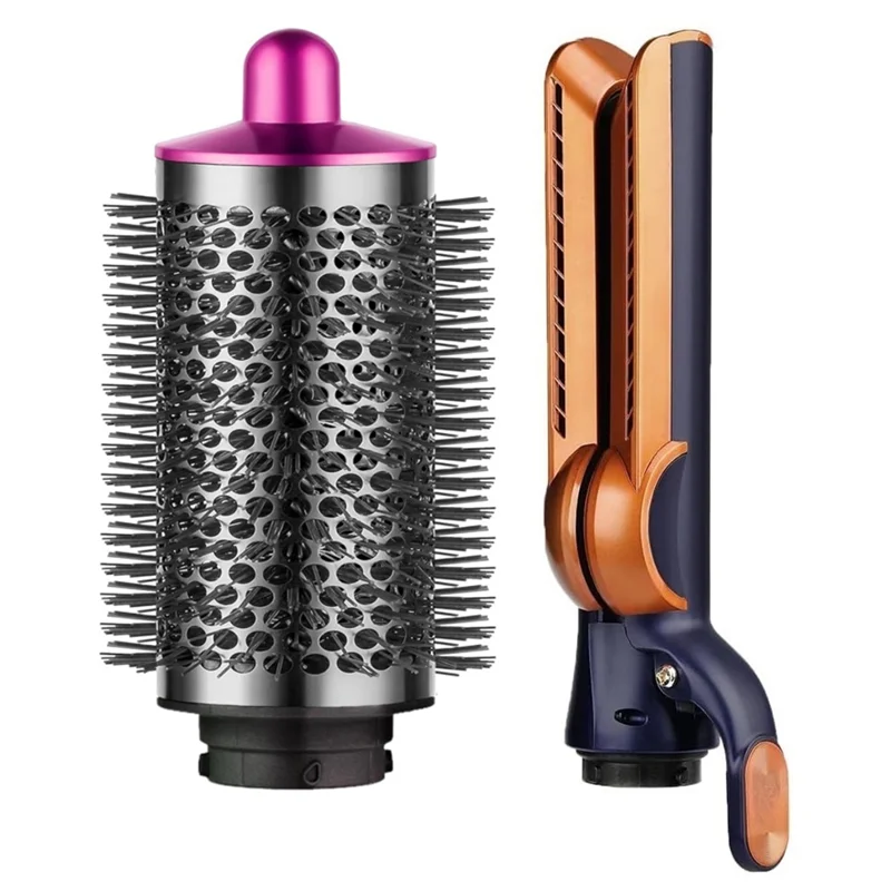 فرشاة تكثيف مستديرة كبيرة AC93 ومرفق تدفق الهواء لمرفق فوهة Dyson Airwrap Styler HS01 HS05 HS08 #1