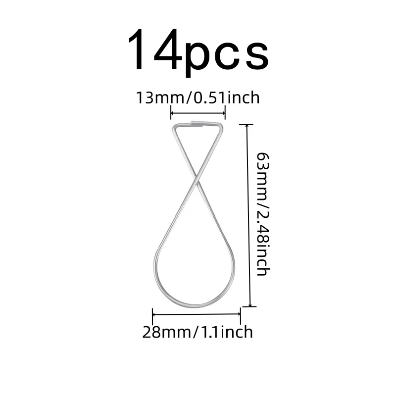 14 pcs Ceiling Grid Hangers with Easy Install No Tools, ideal for Wedding Venue Decor and School Classroom Decor