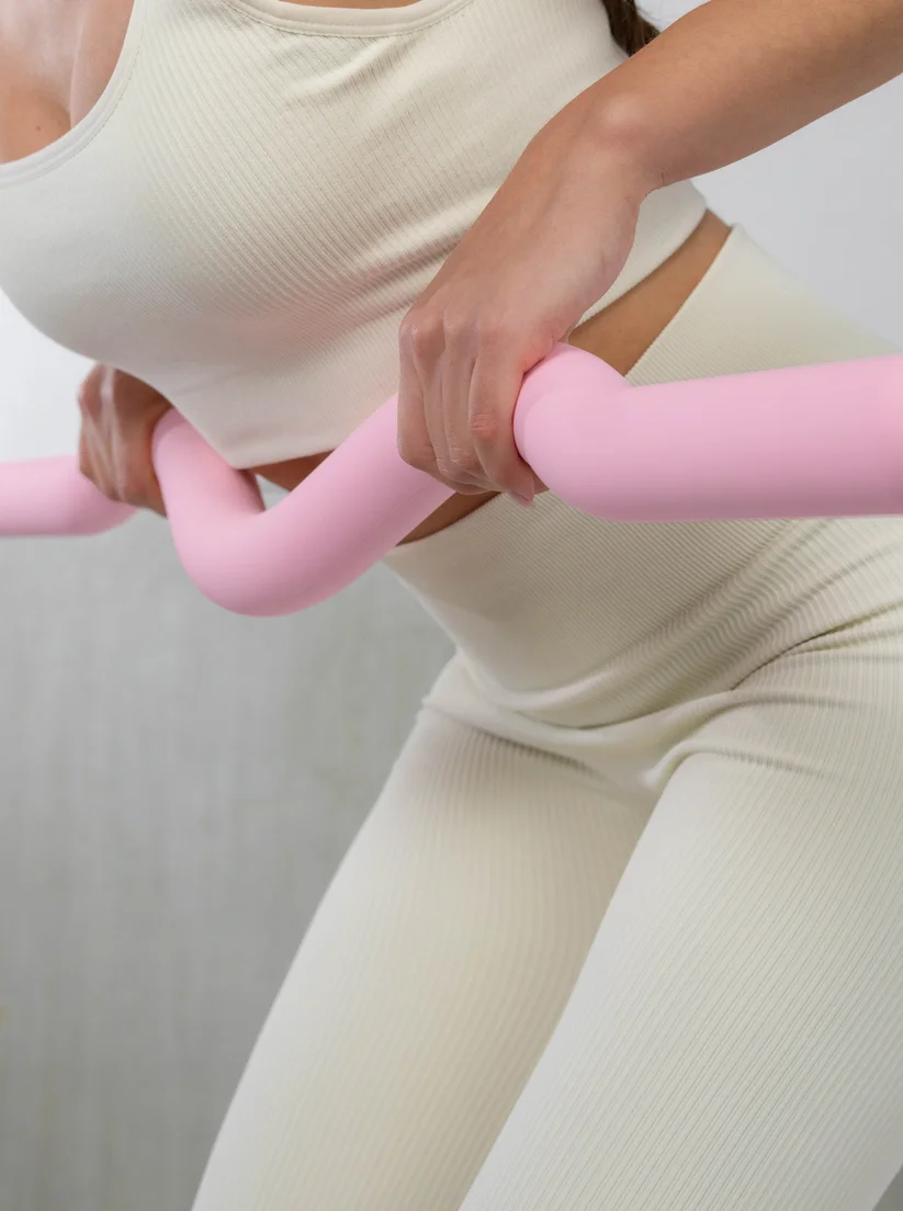 

Wholesale Professional Strength Training Weight Beam 15lb Silicone Iron Barbell for Pilates Yoga Free Weights