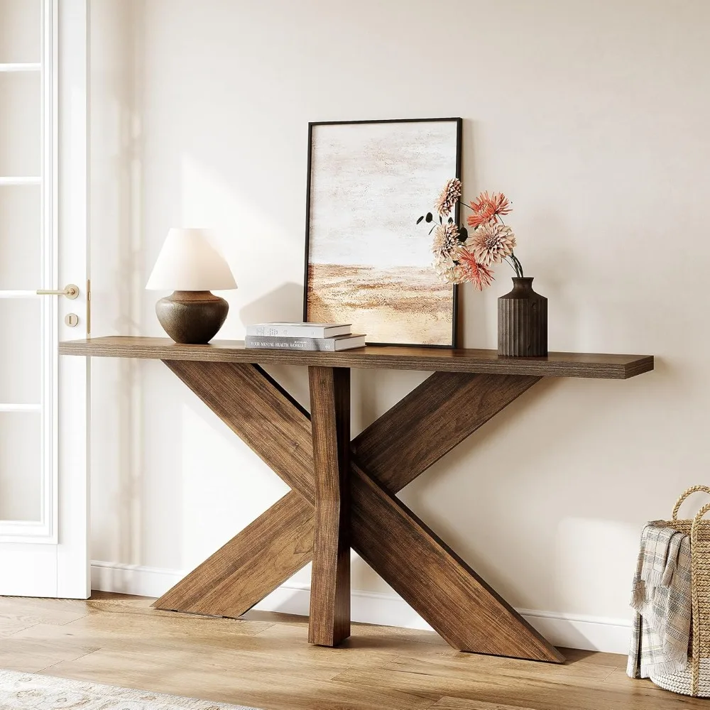 

"70.9 inch slim console table, rustic entryway furniture for foyer, contemporary accent table for living spaces, hallways, and e