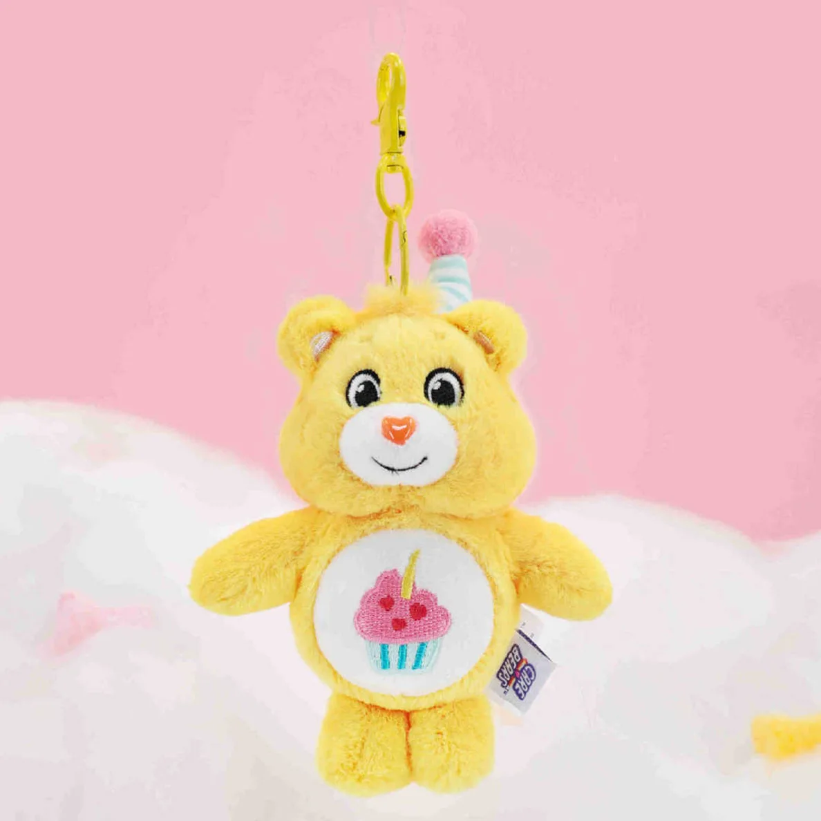 Miniso CareBears véritable soin ours pendentif porte-clés en peluche pendentif sac pour femme pendentif cadeau d'anniversaire cadeau de noël