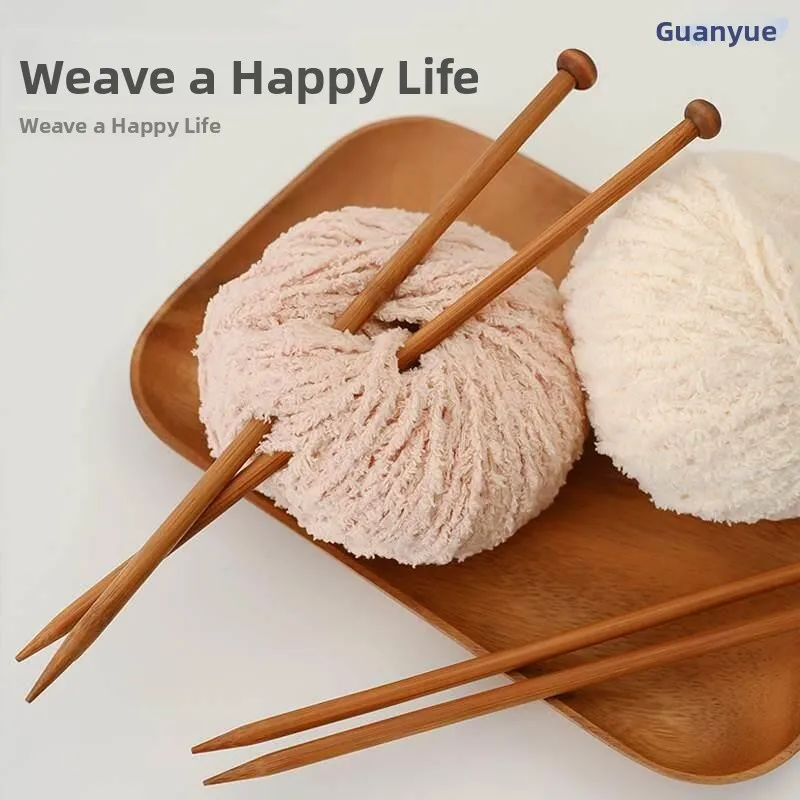 単頭竹製直針、セーター、スカーフ、帽子、ホームテキスタイル、diy縫製道具、完成品用