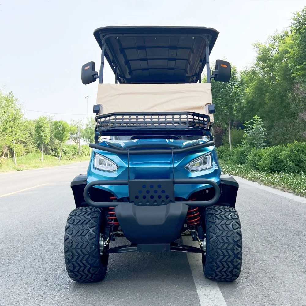 

Новинка, электрическая 4-колесная тележка для гольфа на солнечной батарее, самая низкая цена, скутер с 4 пассажирами, электрическая тележка для гольфа с долгим сроком службы