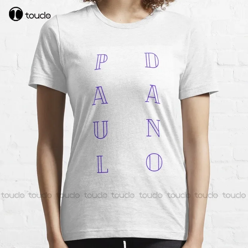 Paul Dano Classic T-Shirt Crewneck Shirts High Quality Cute Elegant Lovely Kawaii Cartoon Sweet Harajuku Cotton Tee Shirts New