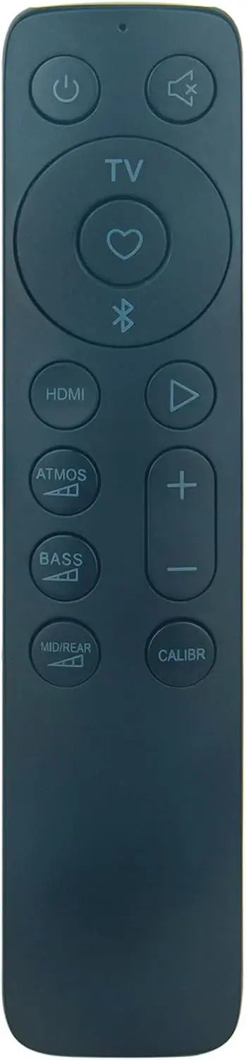 New Remote Control for JBL BAR1000 Soundbar Compatible with Dolby Atmos 7.1.4 Channels - Easy-to-use Control for Enhanced Audio