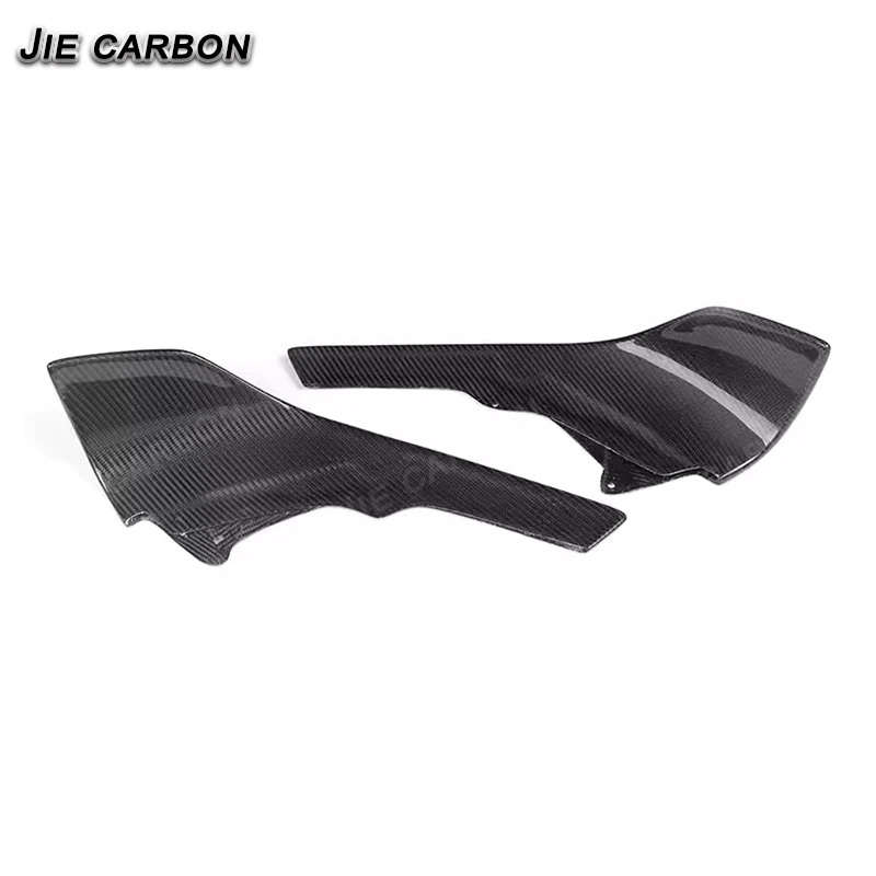 Carbon FiberFiberglass Reinforced Plastic Car Front Bumper Splitter Side Cover Air Kit Exterior Decorative Protector Upgrade Acc