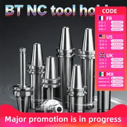BT-ER BT30/BT40 knife shank precision 0.003 ER11 20 25 40 70/100/200L knife shank for CNC machining center spindle tool holder