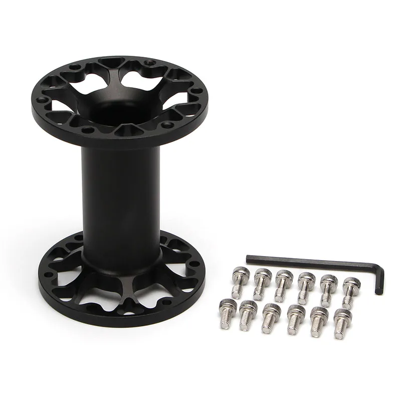 Simulated Racing Steering Wheel Extension Rod With 70 mm Steering Wheel Spacers Featuring CNC Machining And Anodized image 3