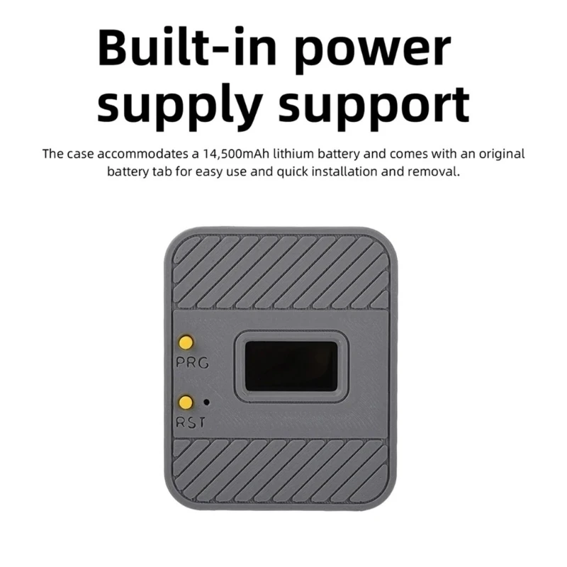 Y1UB Lightweight Compacted Protective Shell Enclosure For Development Board Includes Battery Holder And Type C Port