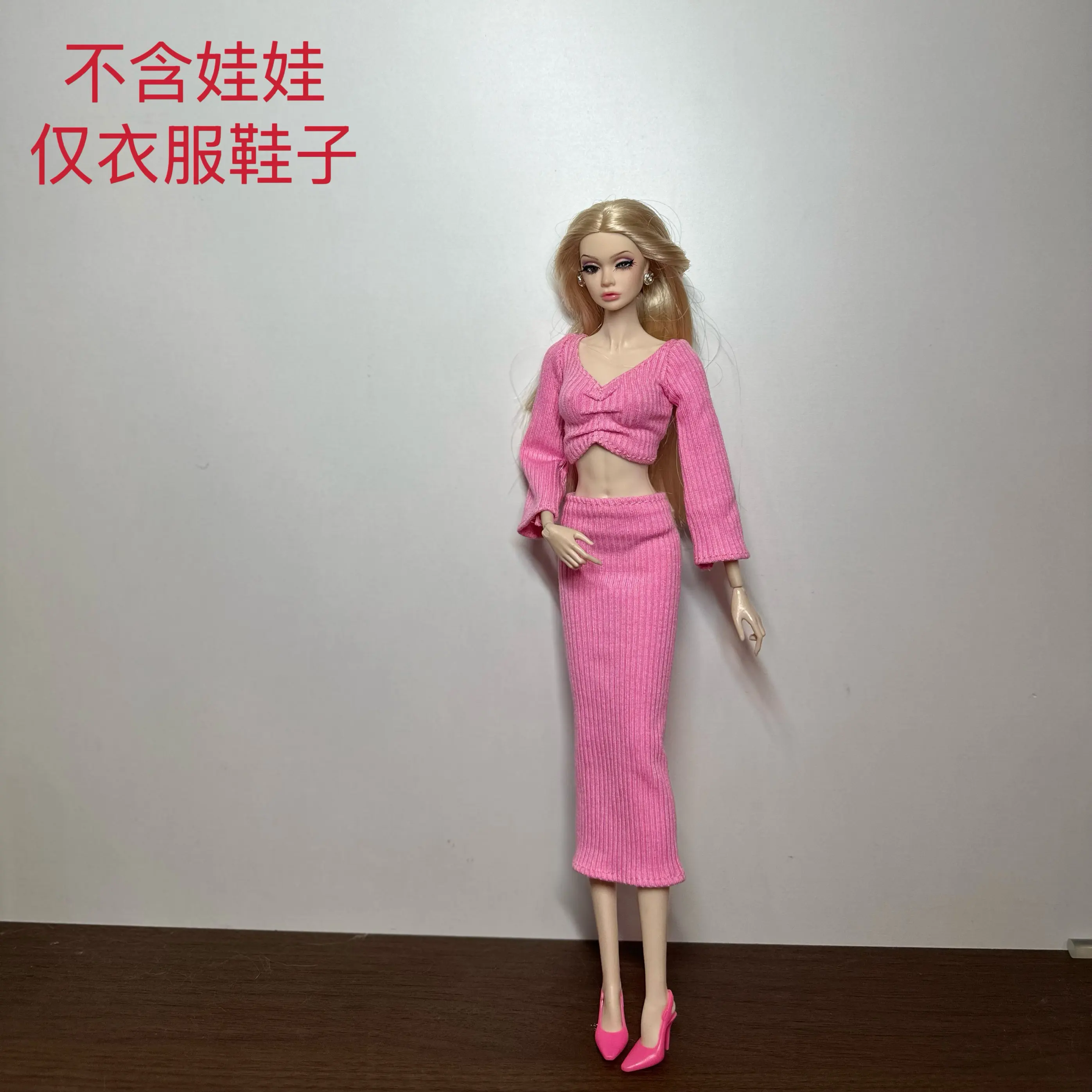 Fashion Doll Toys Short Skirt Pants Dress Clothes Shoes Suit For Your BB FR 1/6 Scale Dolls view 6