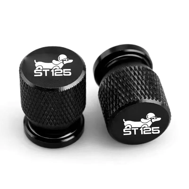 Tampas de Válvula de Pneus em Alumínio CNC para Motocicleta, Acessórios para DAX125, ST125, ST 125, 2018-2022, 2023, 2024, 2025