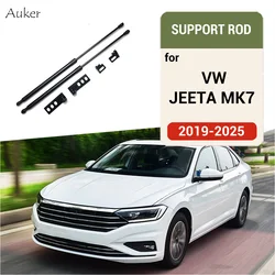 Para VW Jetta mk7 A7 2019-2025 cubierta de motor de capó delantero soporte de barra hidráulica soporte de barras de choque de resorte