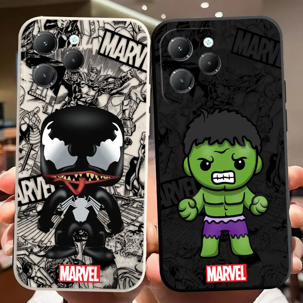Venom The Hulk Iran Man Benutzerdefinierte Handyhülle für Infinix HOT 10 10I 10S 11S 12I 20I HINWEIS 11 12 30 SPARK SMART 6 8 9 20 POVA 3 Hülle