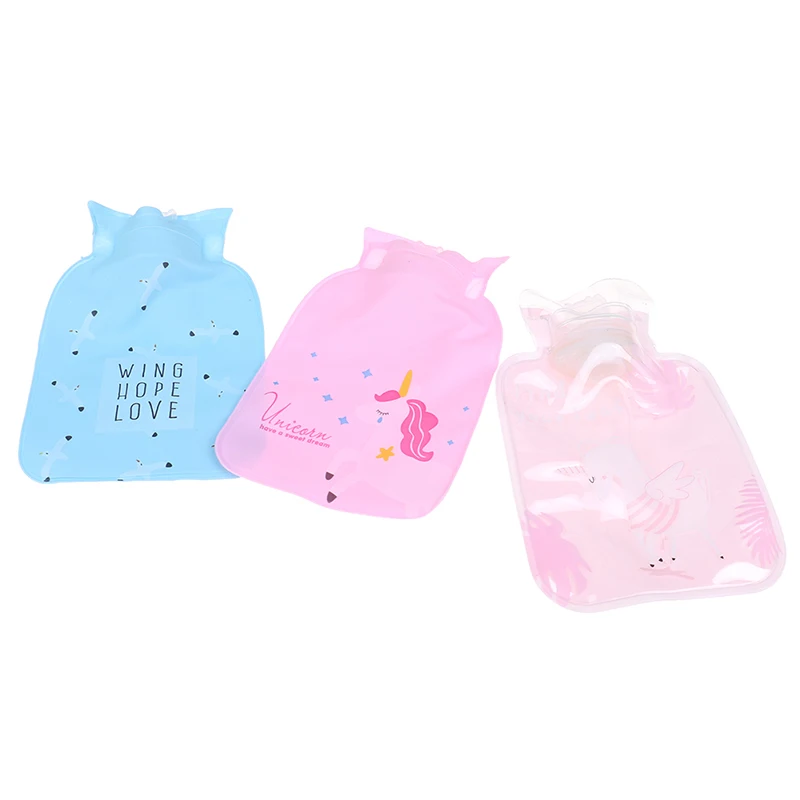 Portable Mini Small Cartoon Hot Water Bag Water Injection Storage Bag Hand Warm Water Bottle Cute Hot Water Bottles