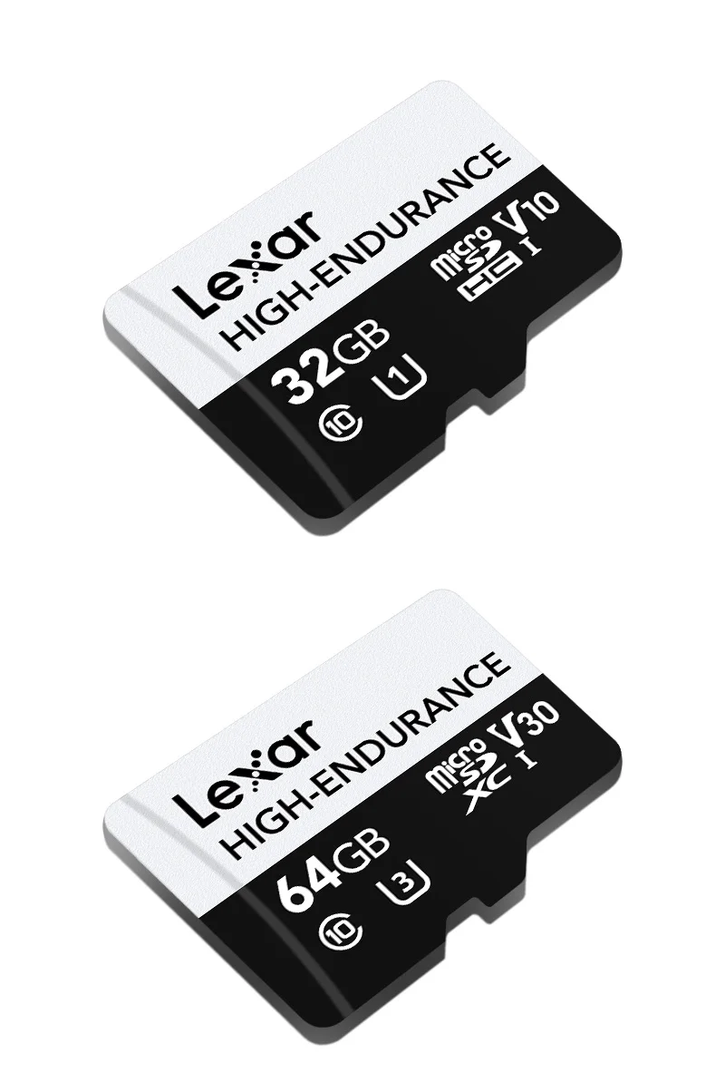Lexar High Endurance TF-Karte 32GB 64GB 128GB Hochgeschwindigkeits-Speicherkarte bis zu 100MB/s C10 U3 MicroSDXC V30 TF Überwachungskarte – Detail 7