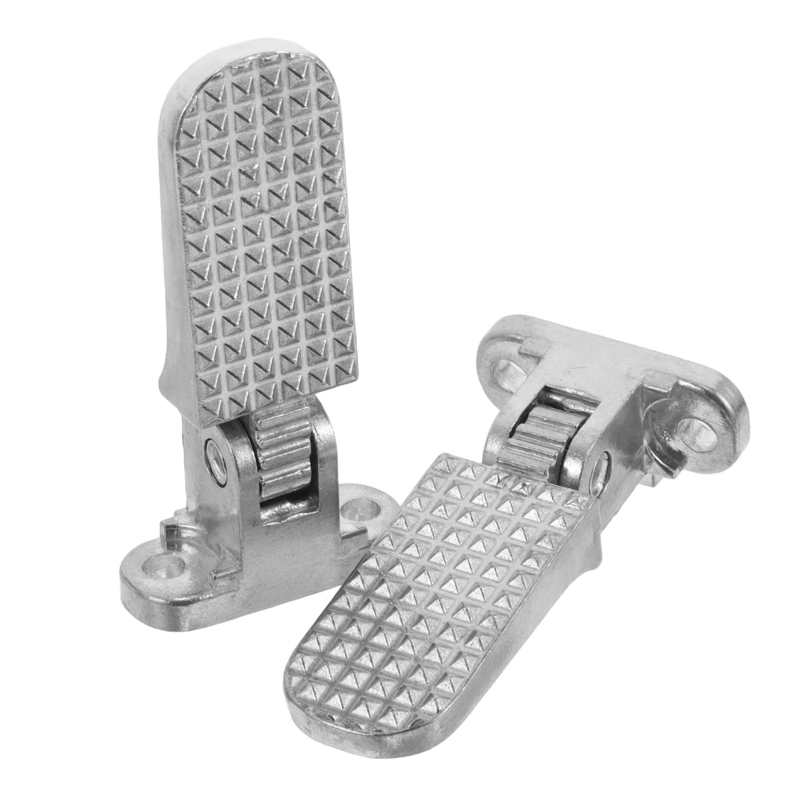 

2Pcs Motorcycle Rear Foot Pegs Heavy Duty Aluminum Alloy Non Slip Pedals Passenger Footrests Universal for Motorbikes Electric