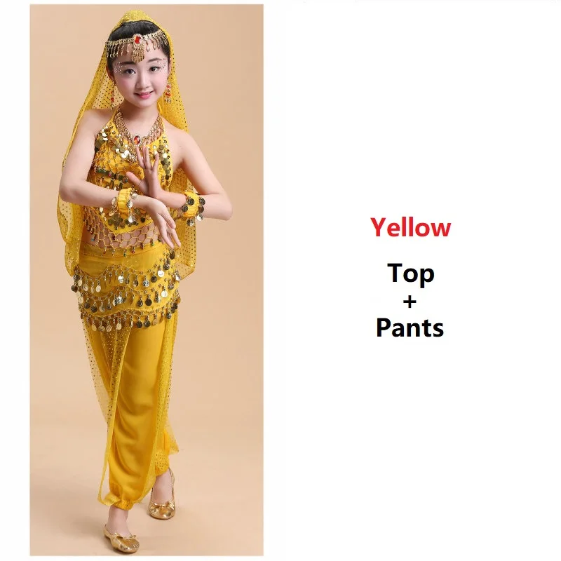 Kids cosplay Belly Dance Costumes Set Oriental Dance Girls Belly Dancing India Belly Dance Clothes Bellydance Child Kids Indian