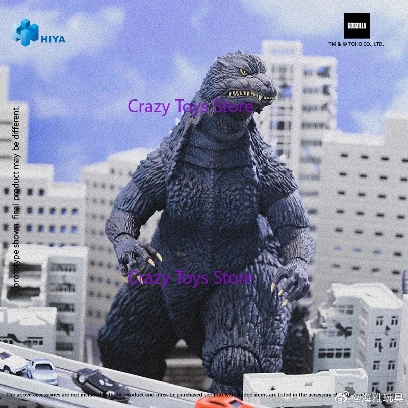 Auf Lager 18 cm HIYA 7-Zoll-Actionfigur Exquisite Basic Series Godzilla Vs. Mecha Zira 2002 Godzilla Anime-Modellsammlung Geschenk