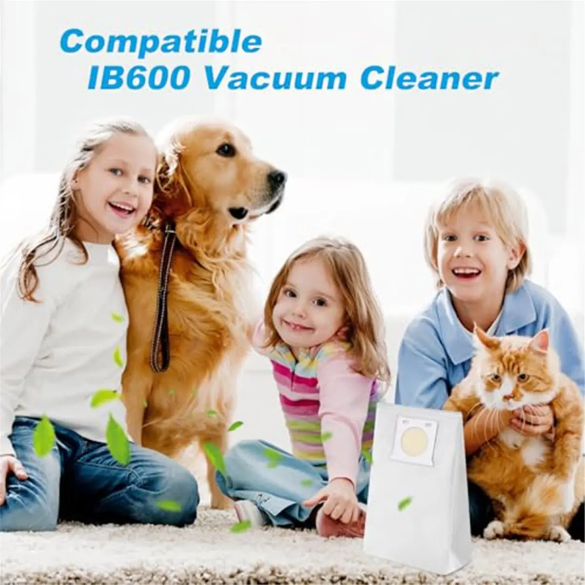 RECOMMANDATION     Sacs à poussière IB600 pour aspirateur vertical Intuition BU4022, BU4020, BU4018, BU4050, IB600