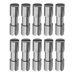 10Pc 스테인레스 스틸 브래킷 볼트 패스너 잠금 리벳 커터 핸들 코비 볼트 섕크 패스너 카운터 싱크 헤드