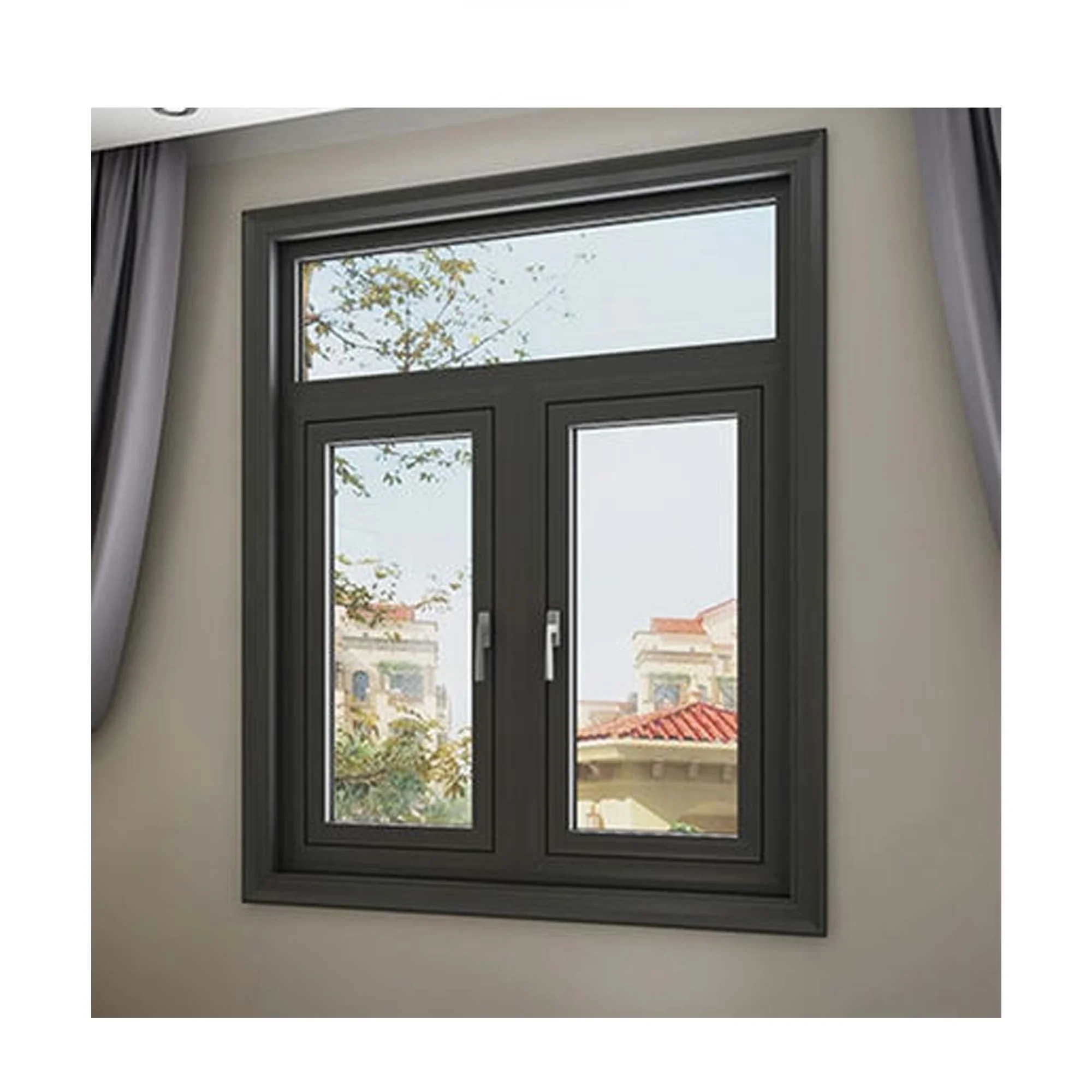 High quality traditional design 3 track sliding window waterproof apartment others double glazed sliding window