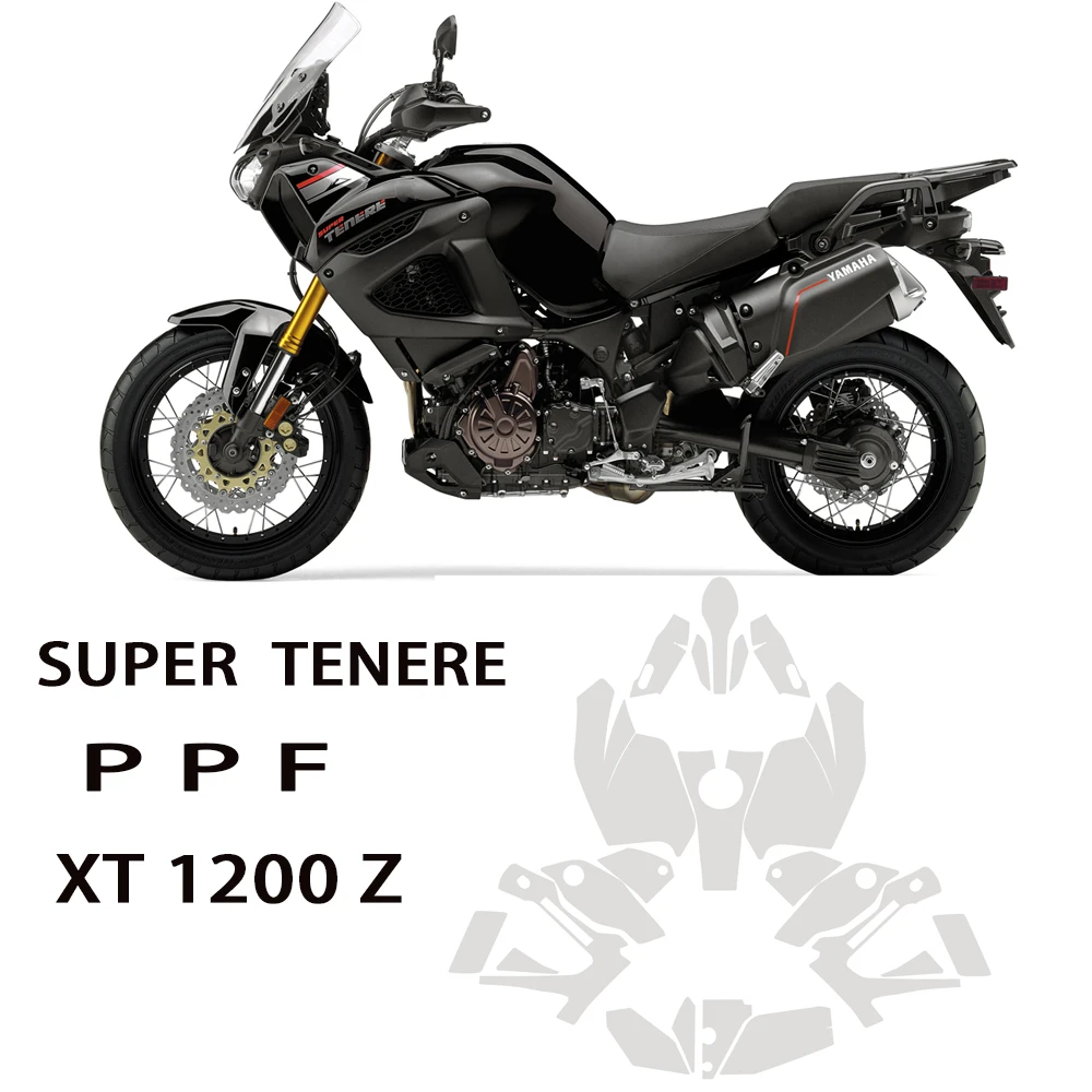 For YAMAHA XT 1200 Z Motorcycle XT 1200Z Paint Protection Film Anti-scratch TPU Accessories SUPER TENERE PPF