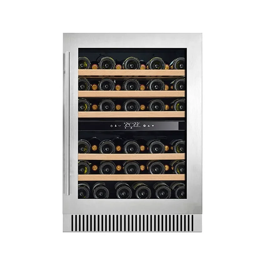 150L 58 Bottles Built In Red Wine Cabinet Wine Cellar From Manufacturers